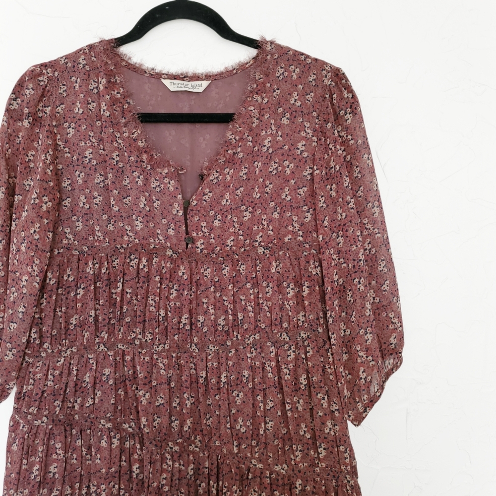 Thursday Island Vintage Urban Floral Dress